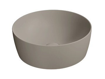 COLOR ELEMENTS Ø40 - Countertop round ceramic washbasin by GSI ceramica - view 2